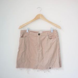 corduroy skirt